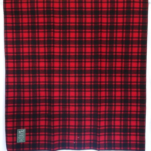 AEO x Woolrich Plaid Archive Wool Throw Blanket - Picture 2 of 5